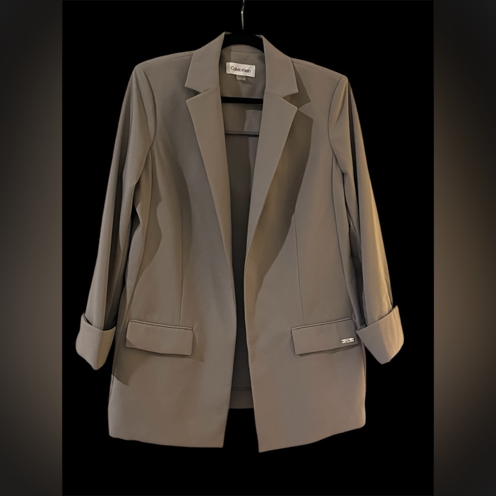 Calvin Klein Women's Gray Blazer